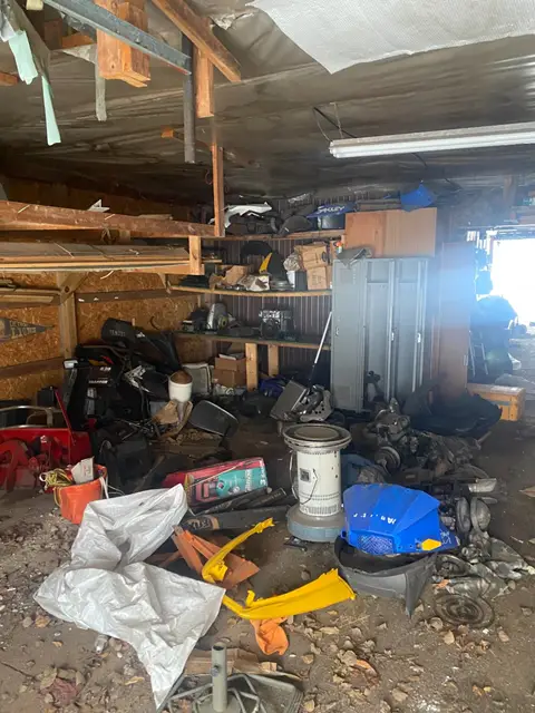 Before Junk Titan Cleanout