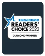 Toronto Star Readers Choice 2022 Diamond Winner
