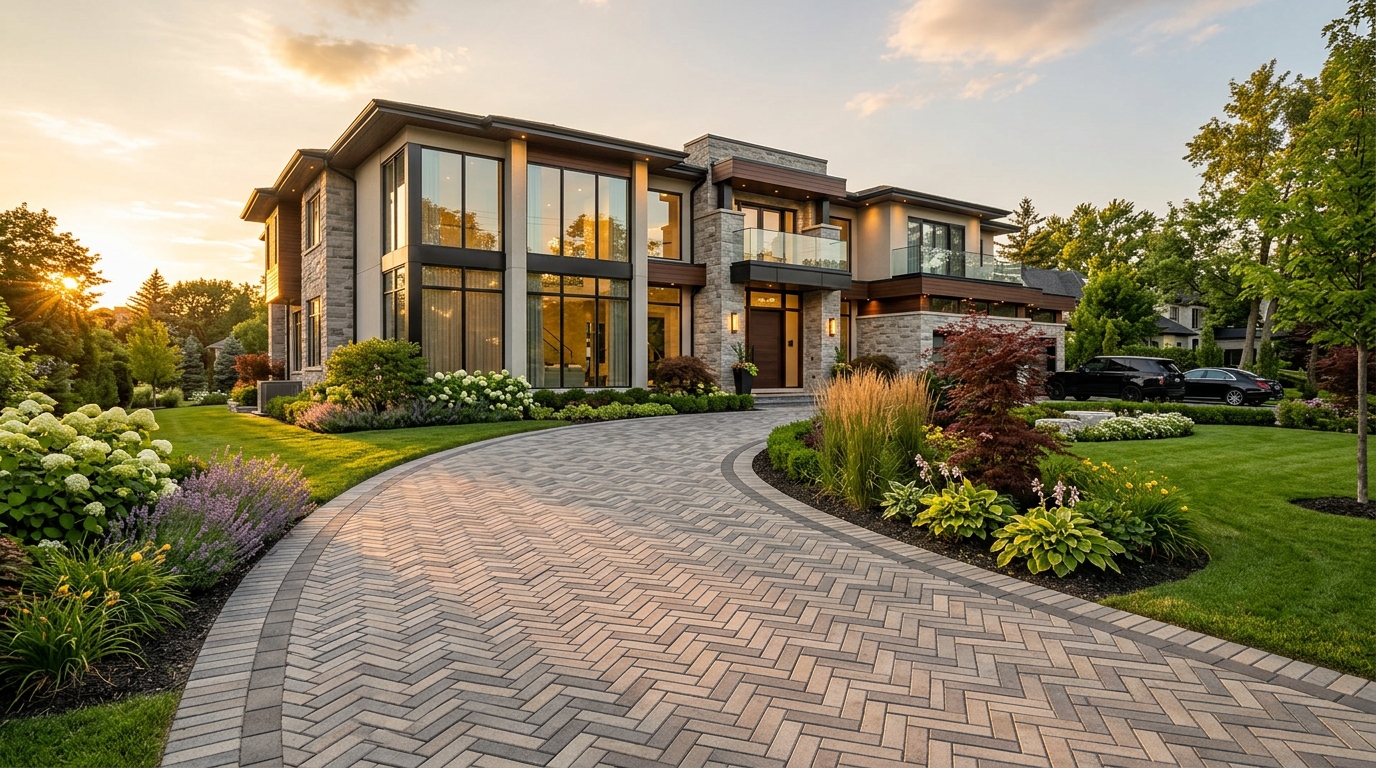 Luxury Interlocking Walkway