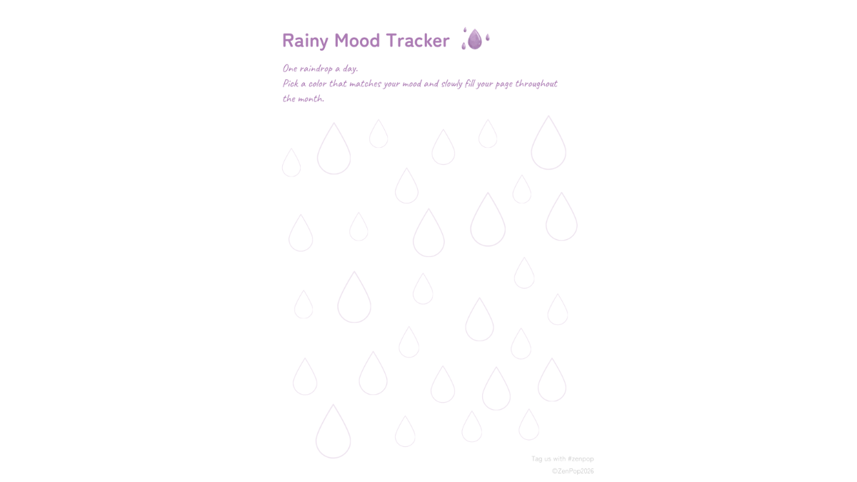 Rainy Mood Tracker