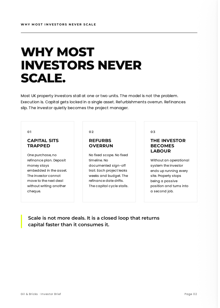 Investor Brief Page 2