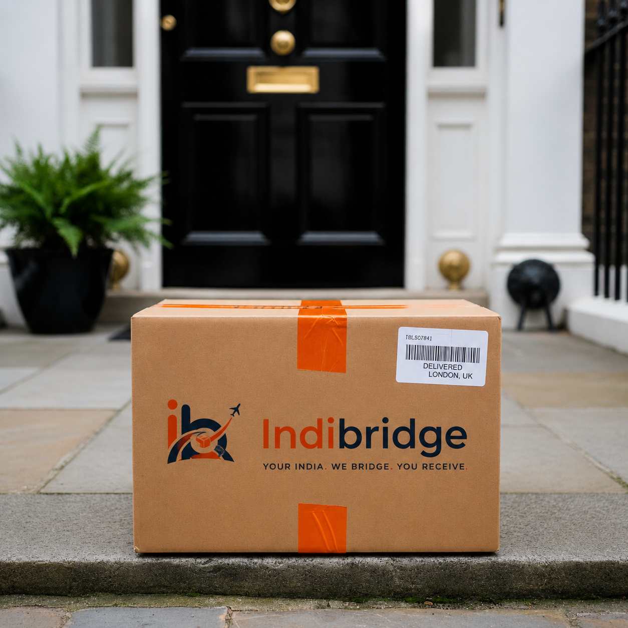 Delivered Indibridge Package