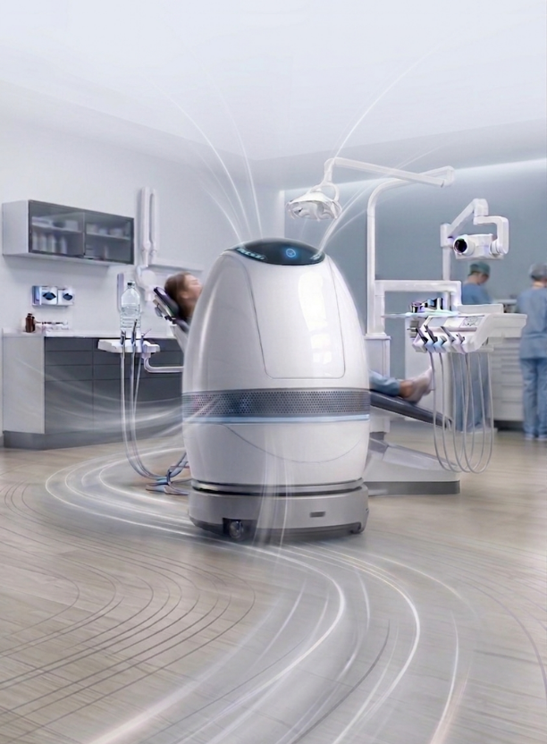 Robot Robopure in ambiente clinico