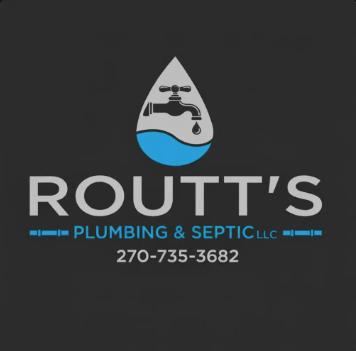 Routt's Plumbing & Septic Dark Logo