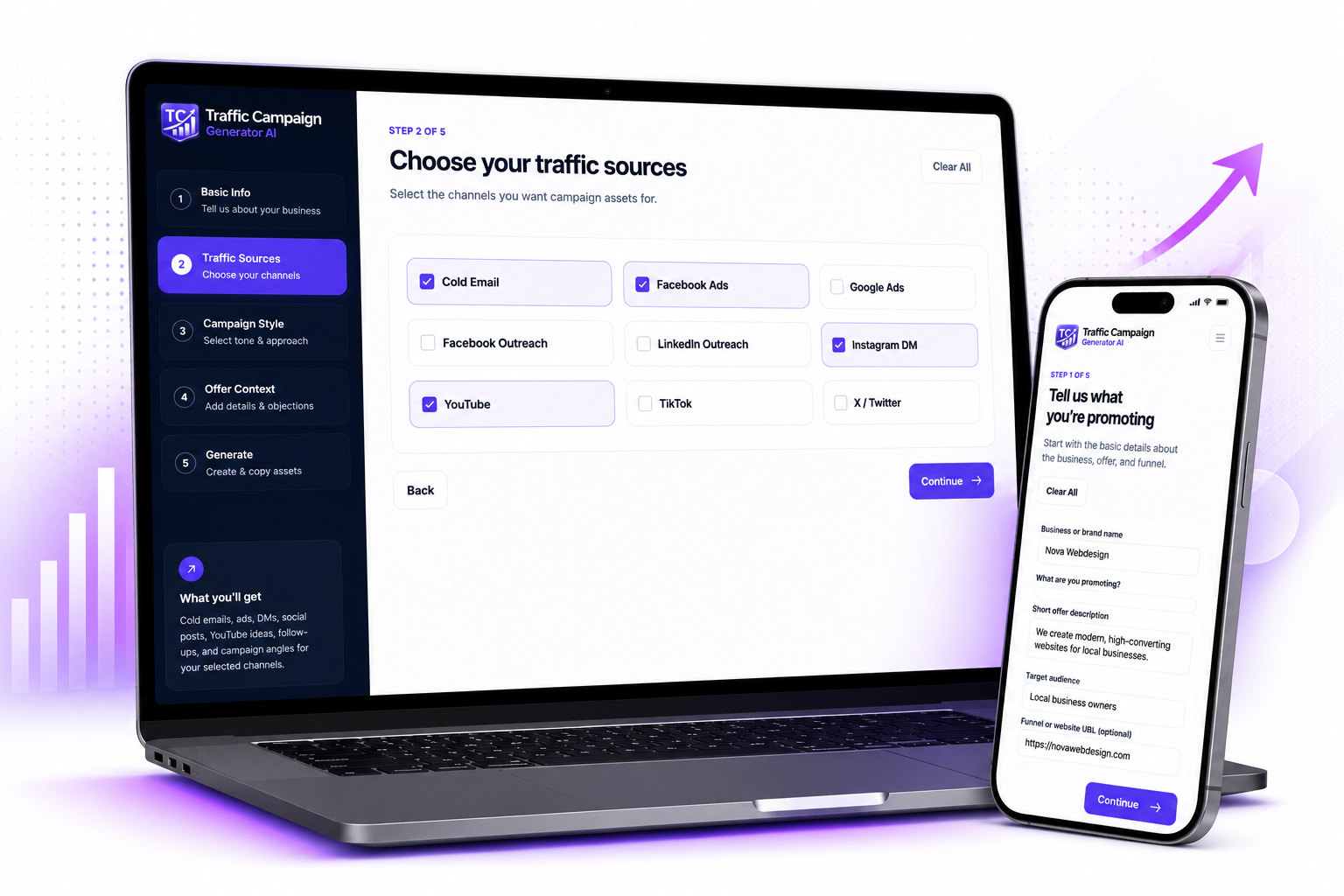 Traffic Campaign Generator AI