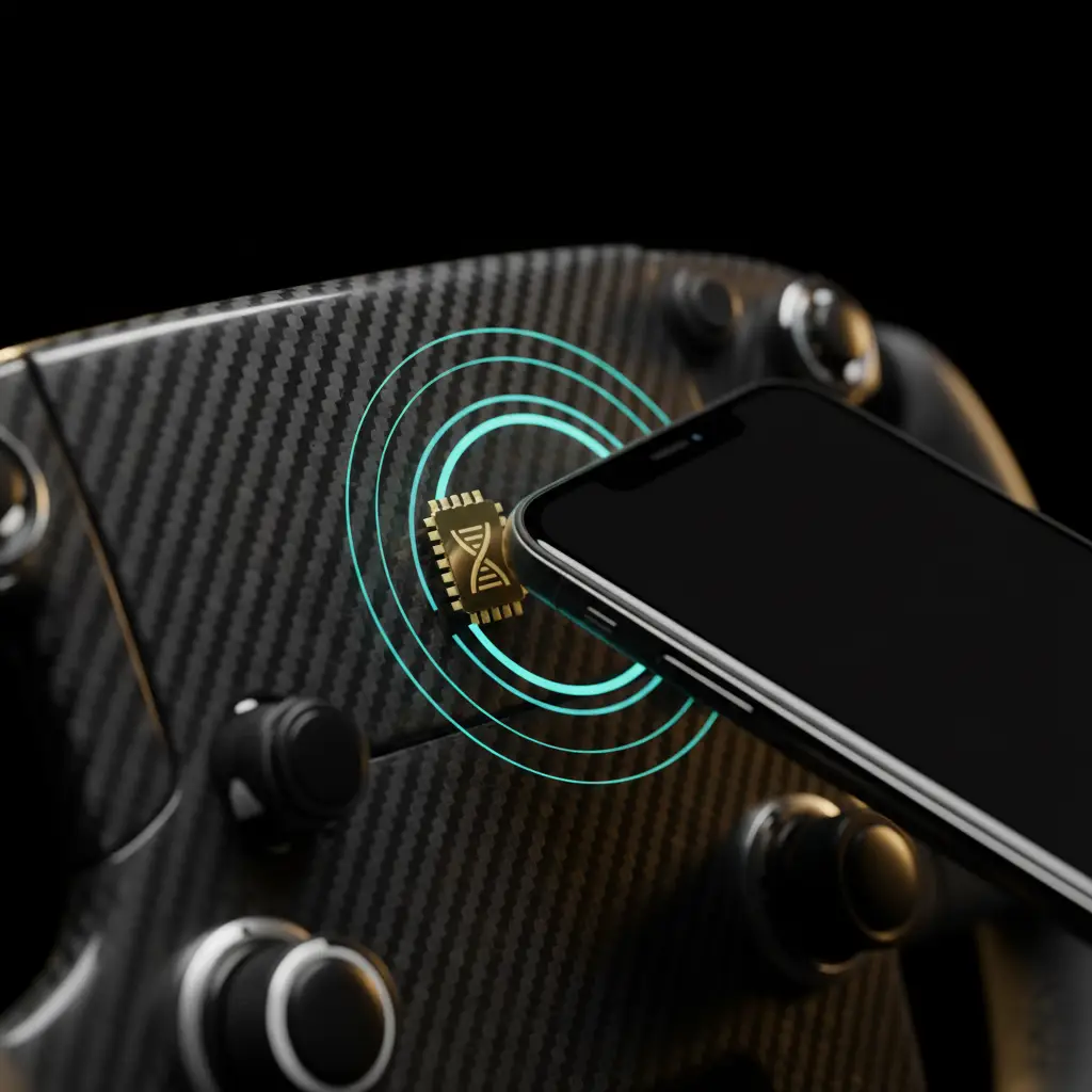 NFC Tap Anti-contraffazione Automotive