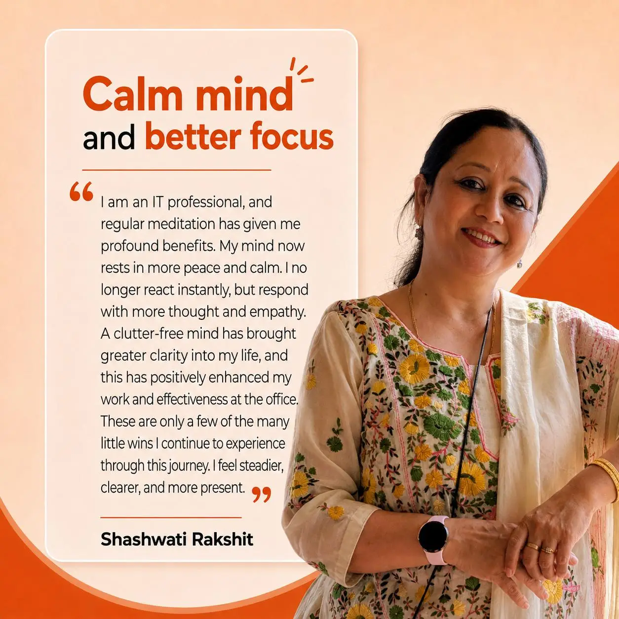 Transformation: Shashwati Rakshit