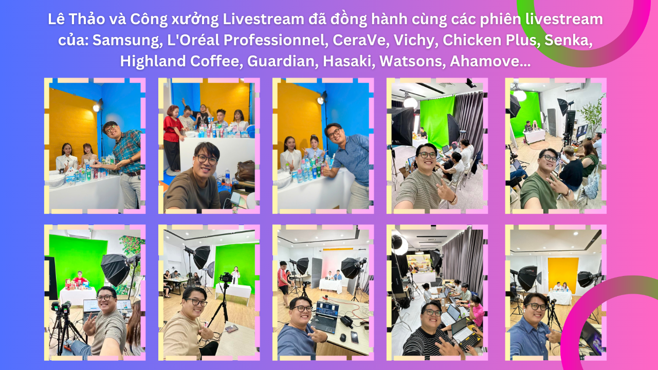 Công xưởng Livestream Behind the Scenes