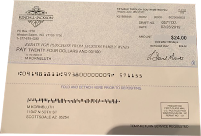 Their Check Showcase