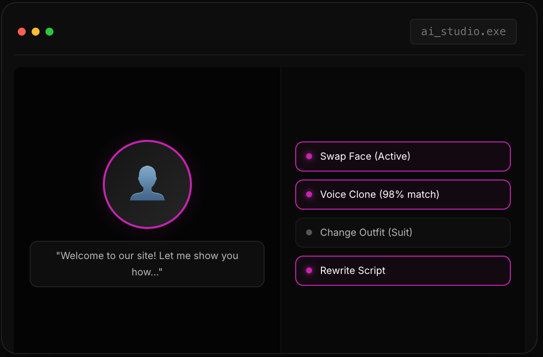 Transform UI