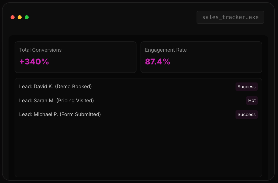 Analytics UI