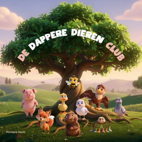 Cover van het boek De Dappere Dieren Club