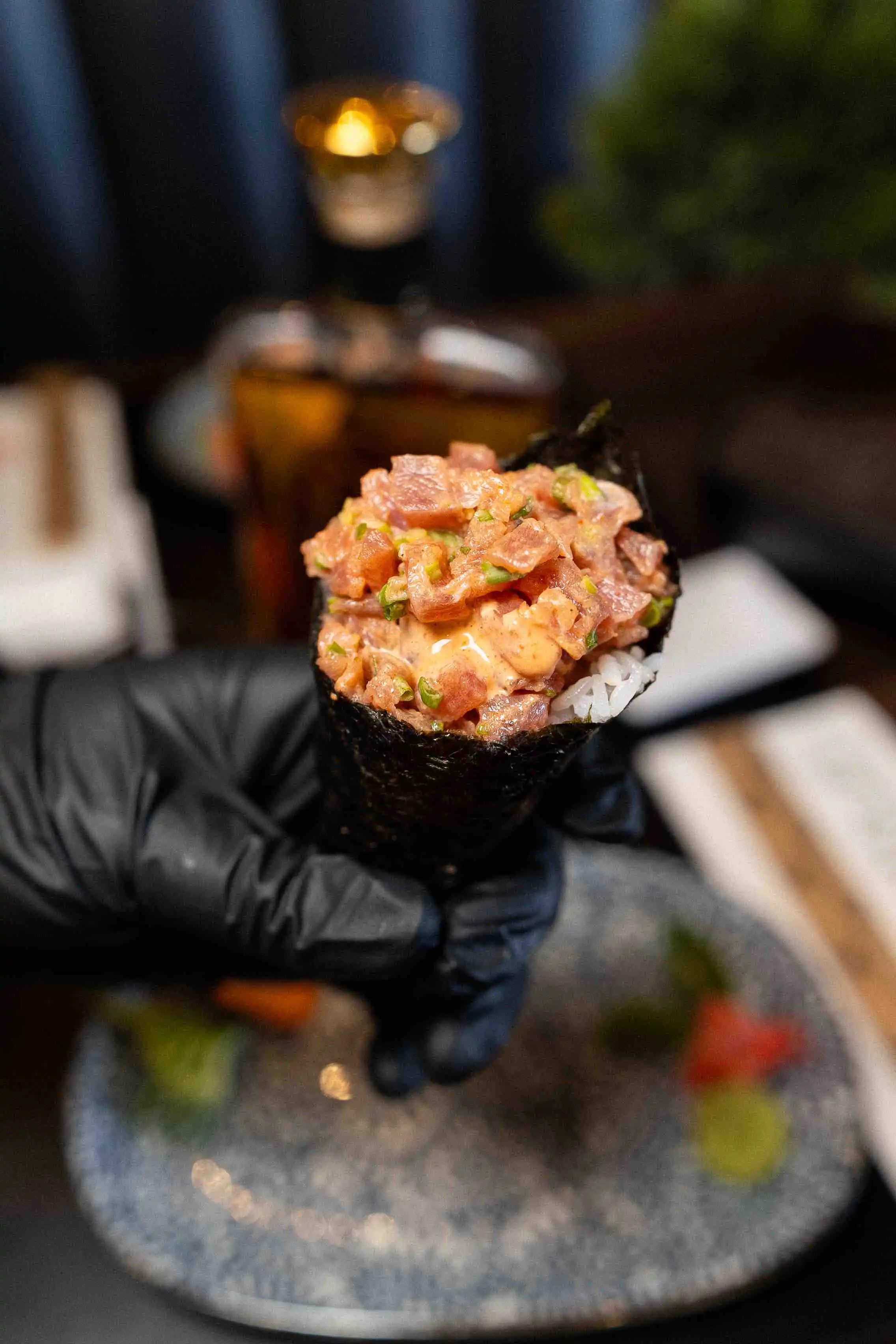 Spicy Tuna Temaki