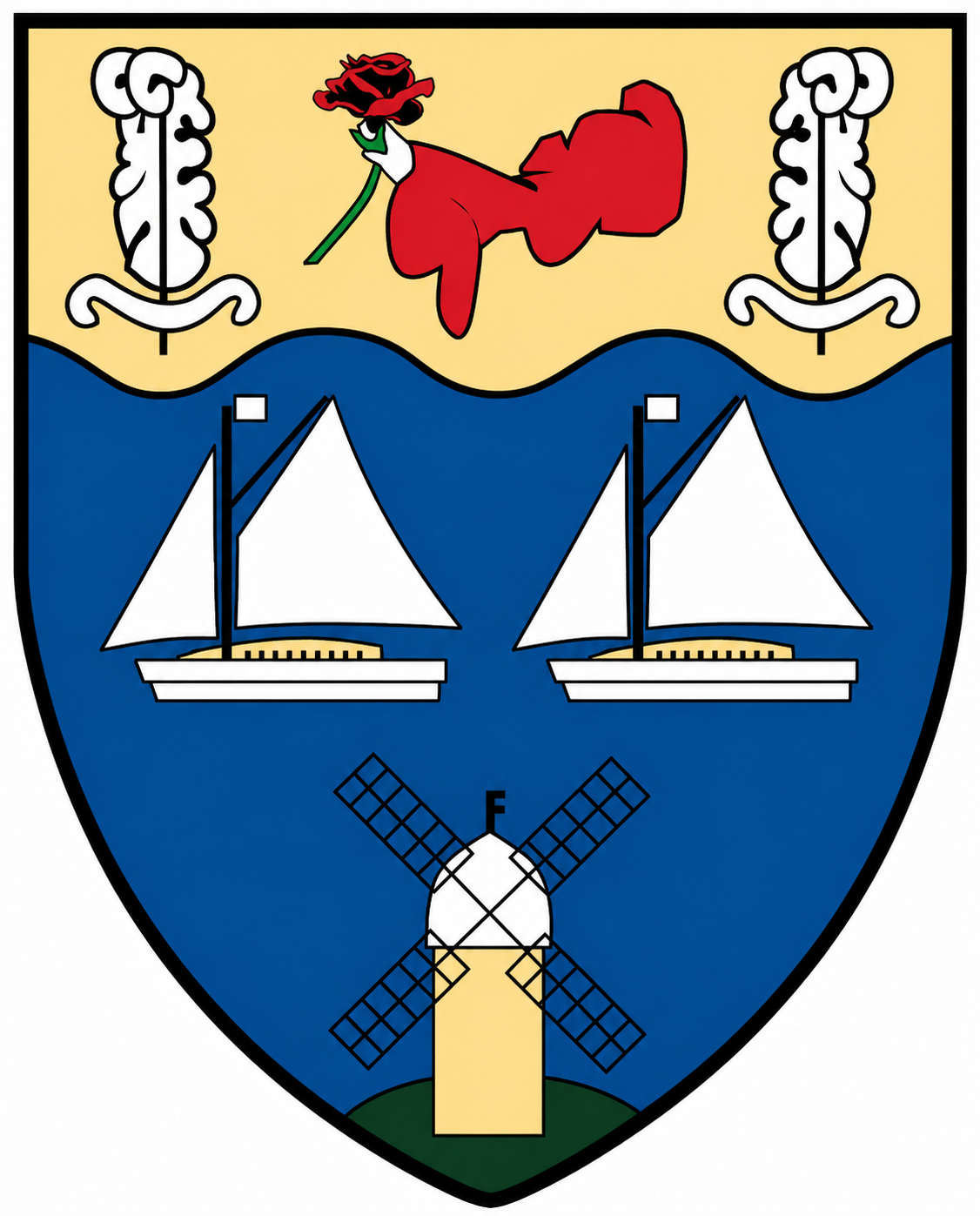 Sailboats Shield