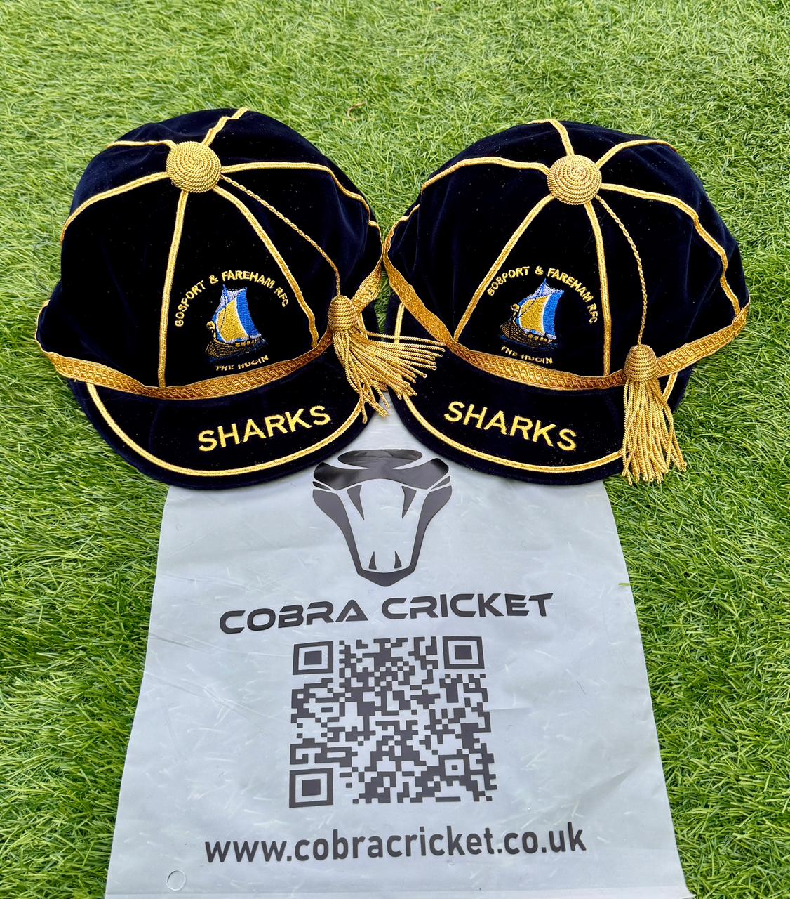 Custom embroidered milestone cricket caps