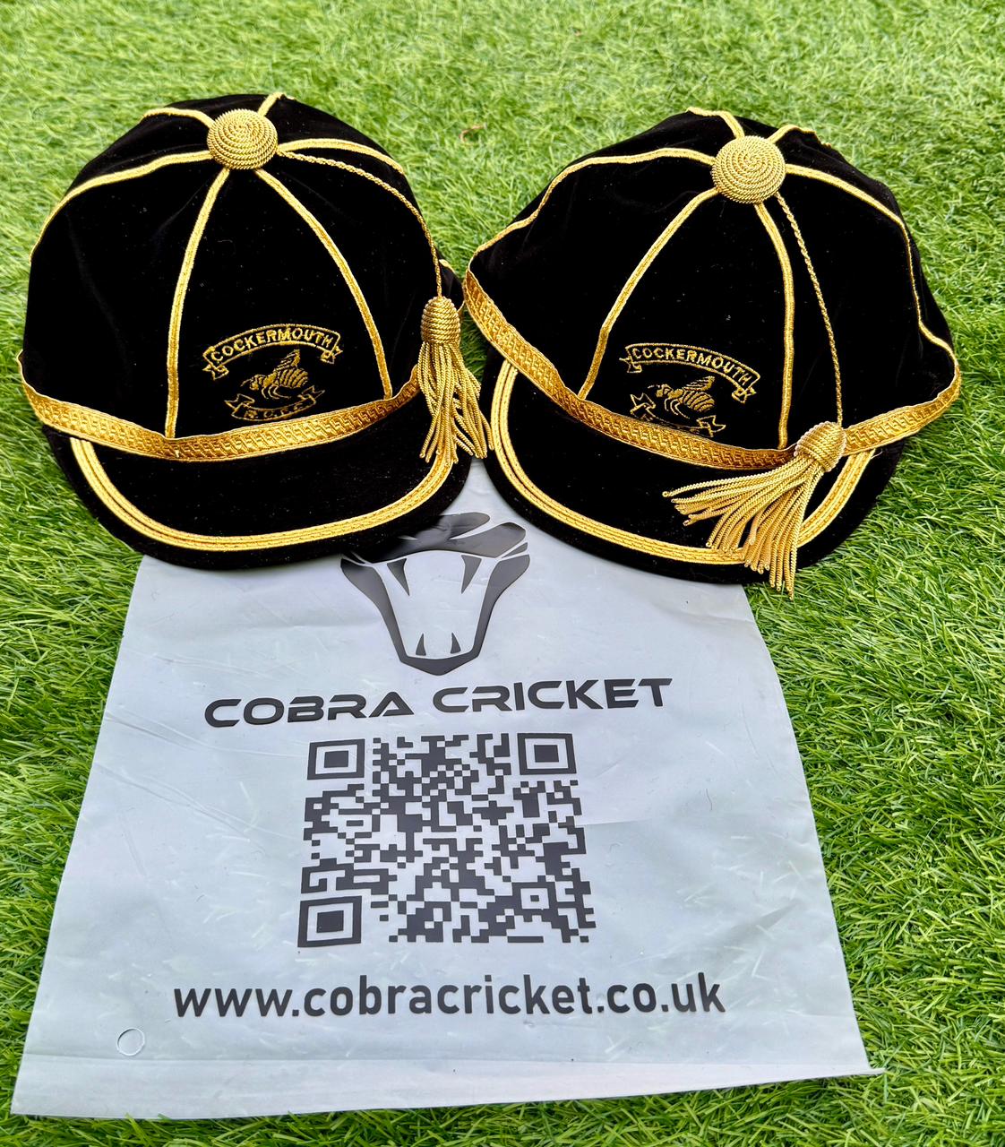 High-quality velvet caps for club awards