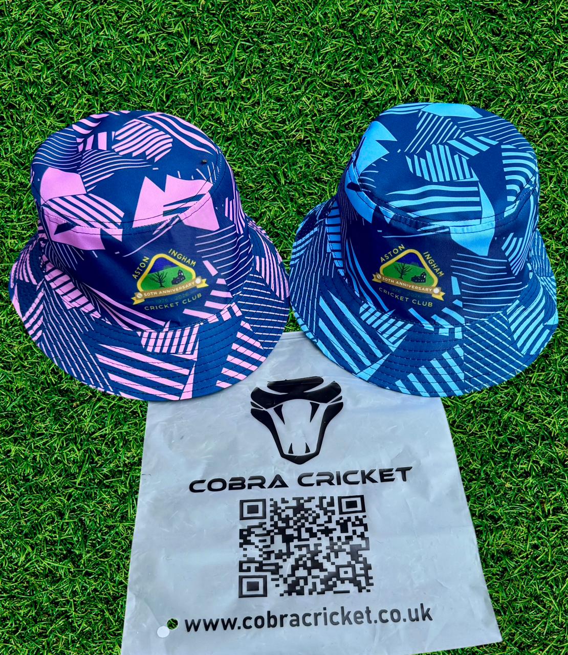 Aston Ingham Cricket Club Anniversary Bucket Hats