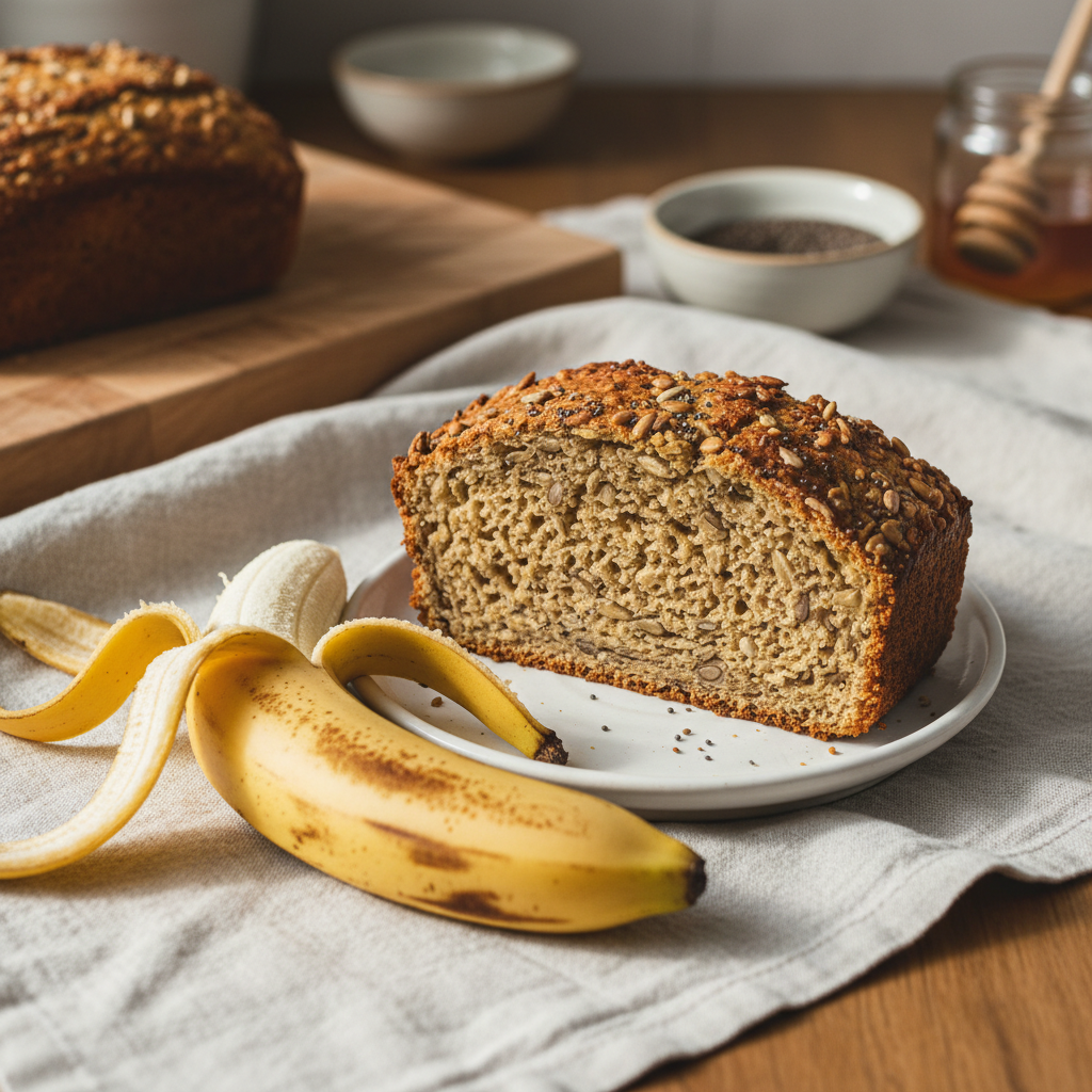 Banana Seed Bread Lifestyle