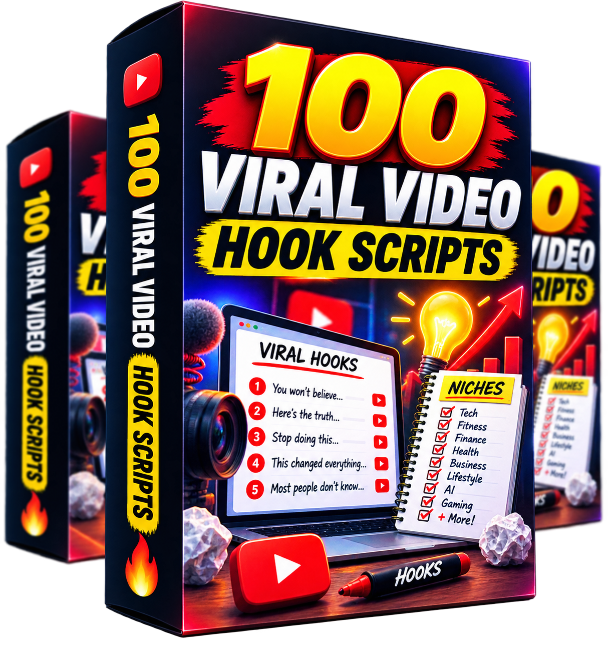 Bonus #5: 100 Viral Video Hook Scripts