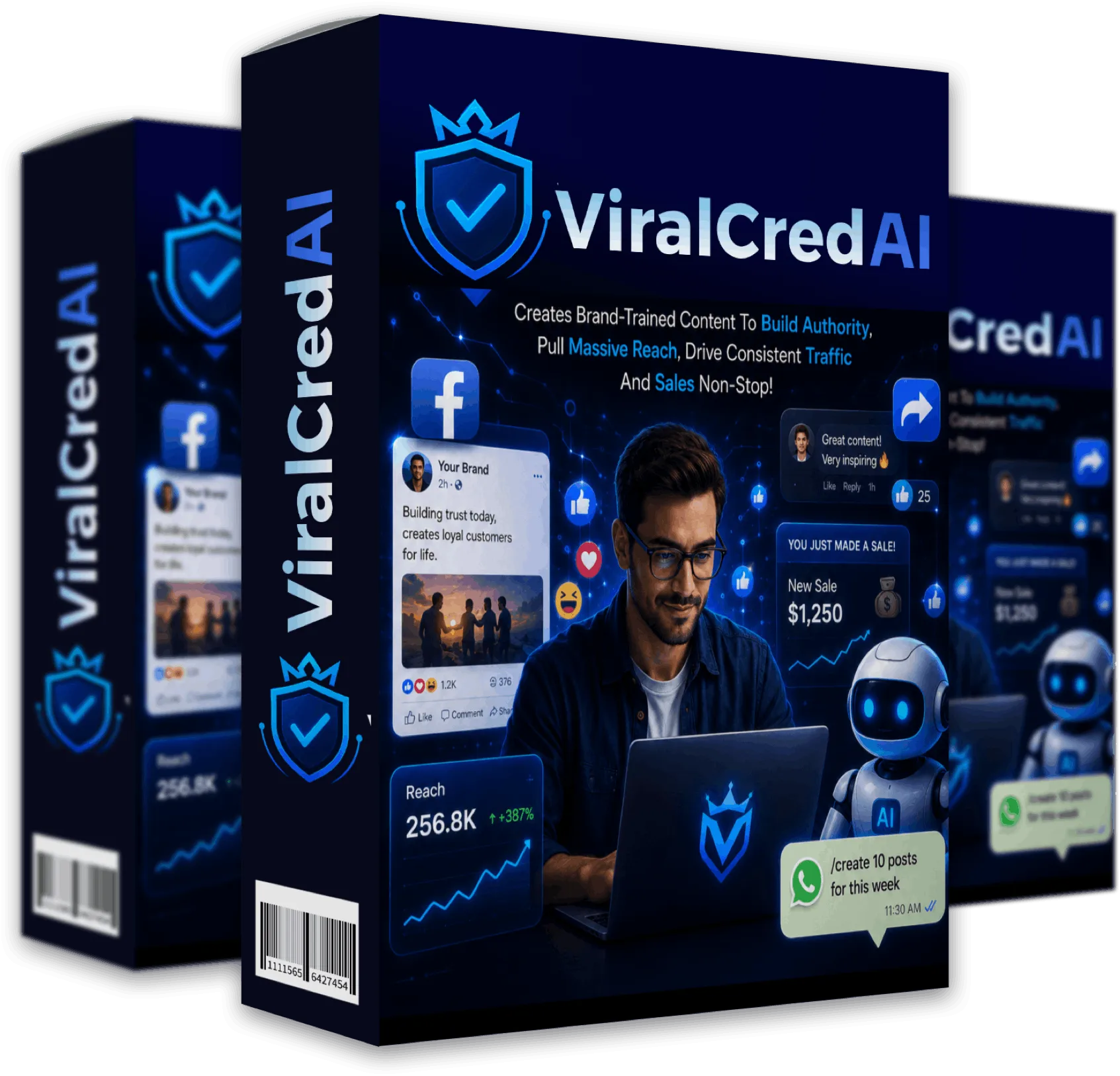 ViralCred AI Product Showcase