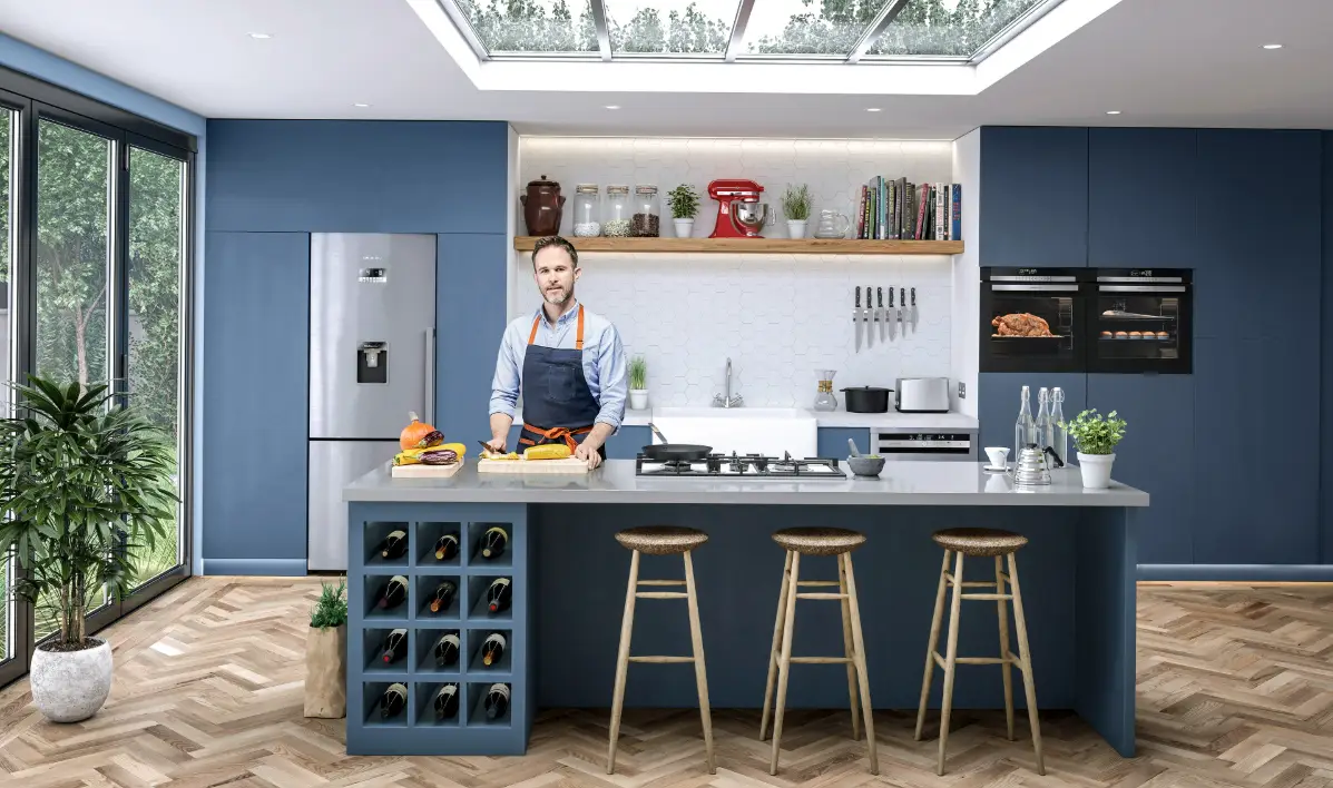 Product render by Jake Denham for Grundig