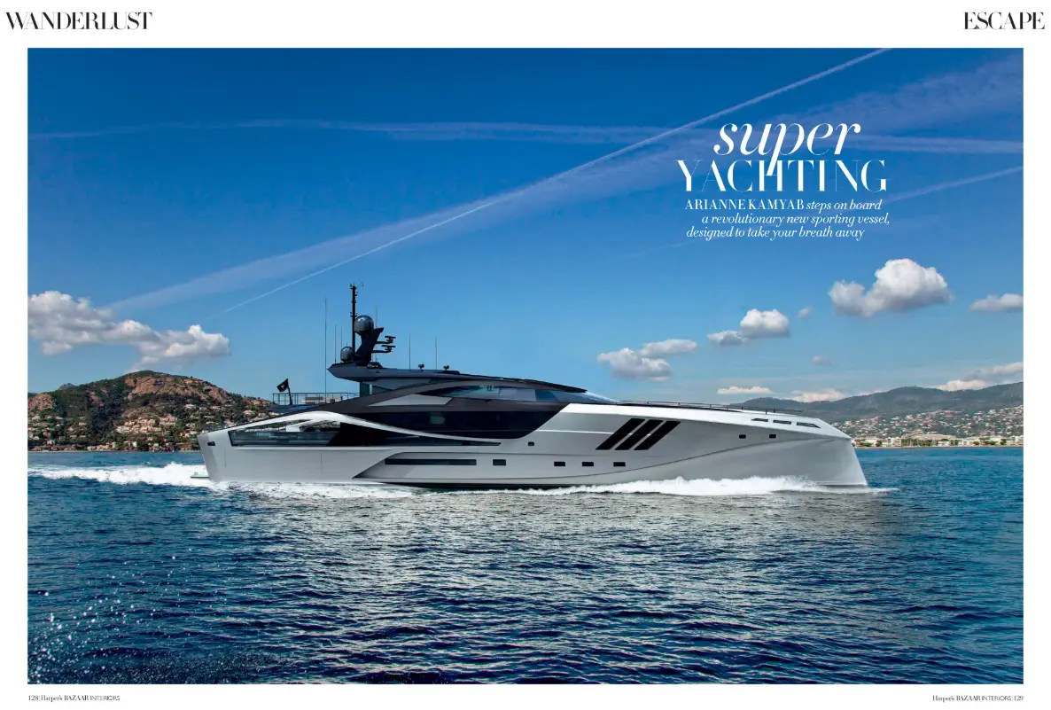 Superyacht render by Jake Denham for Palmer Johnson