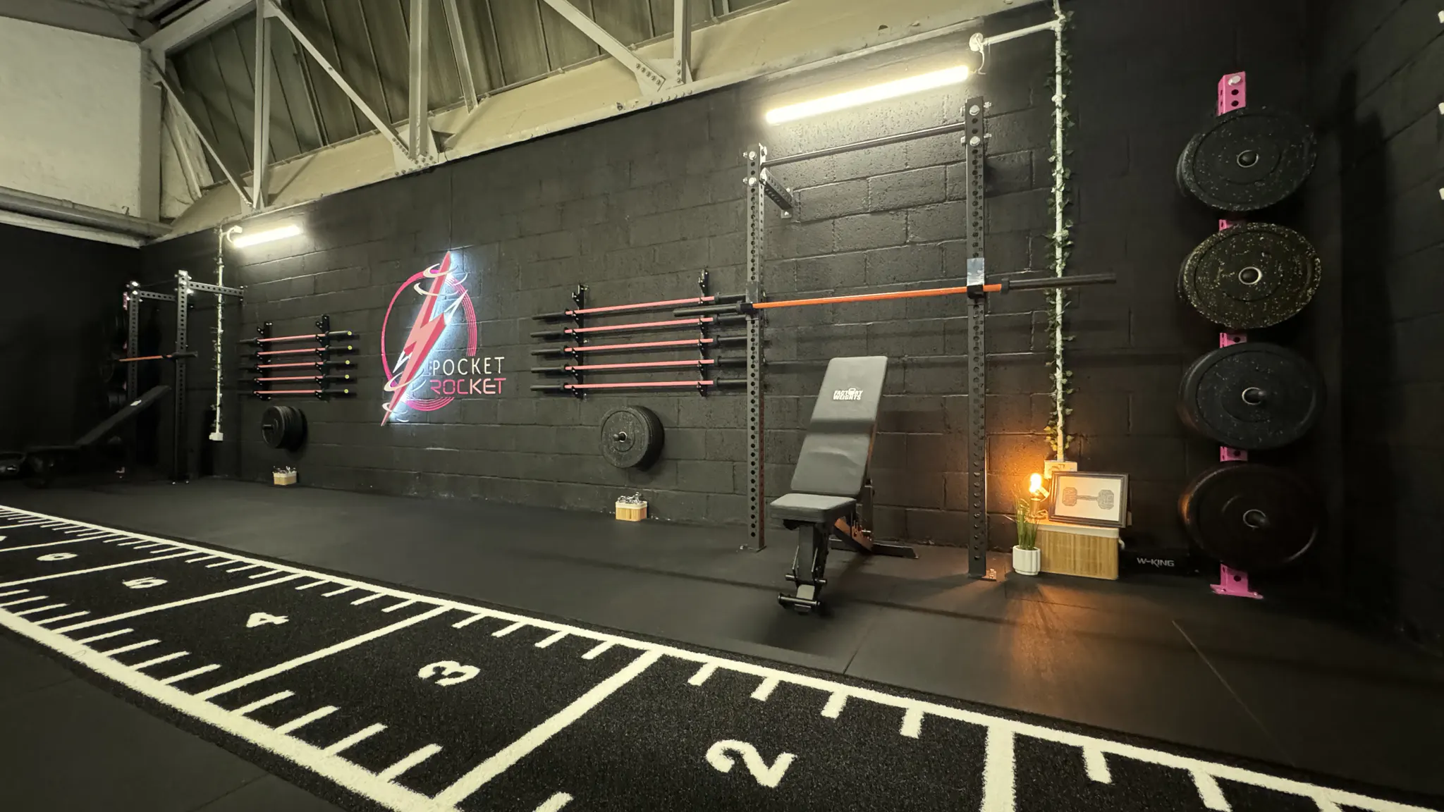 Pocket Rocket gym interior