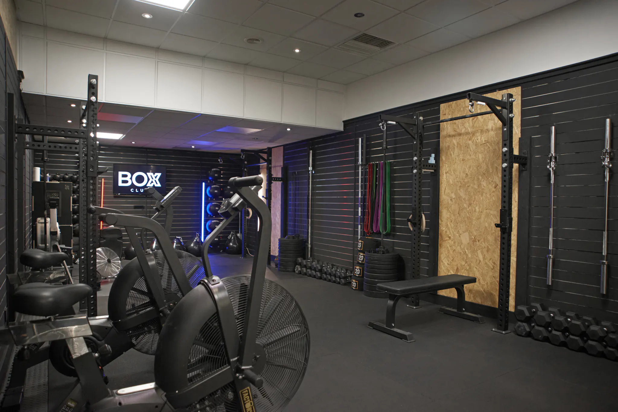 Box Club gym interior