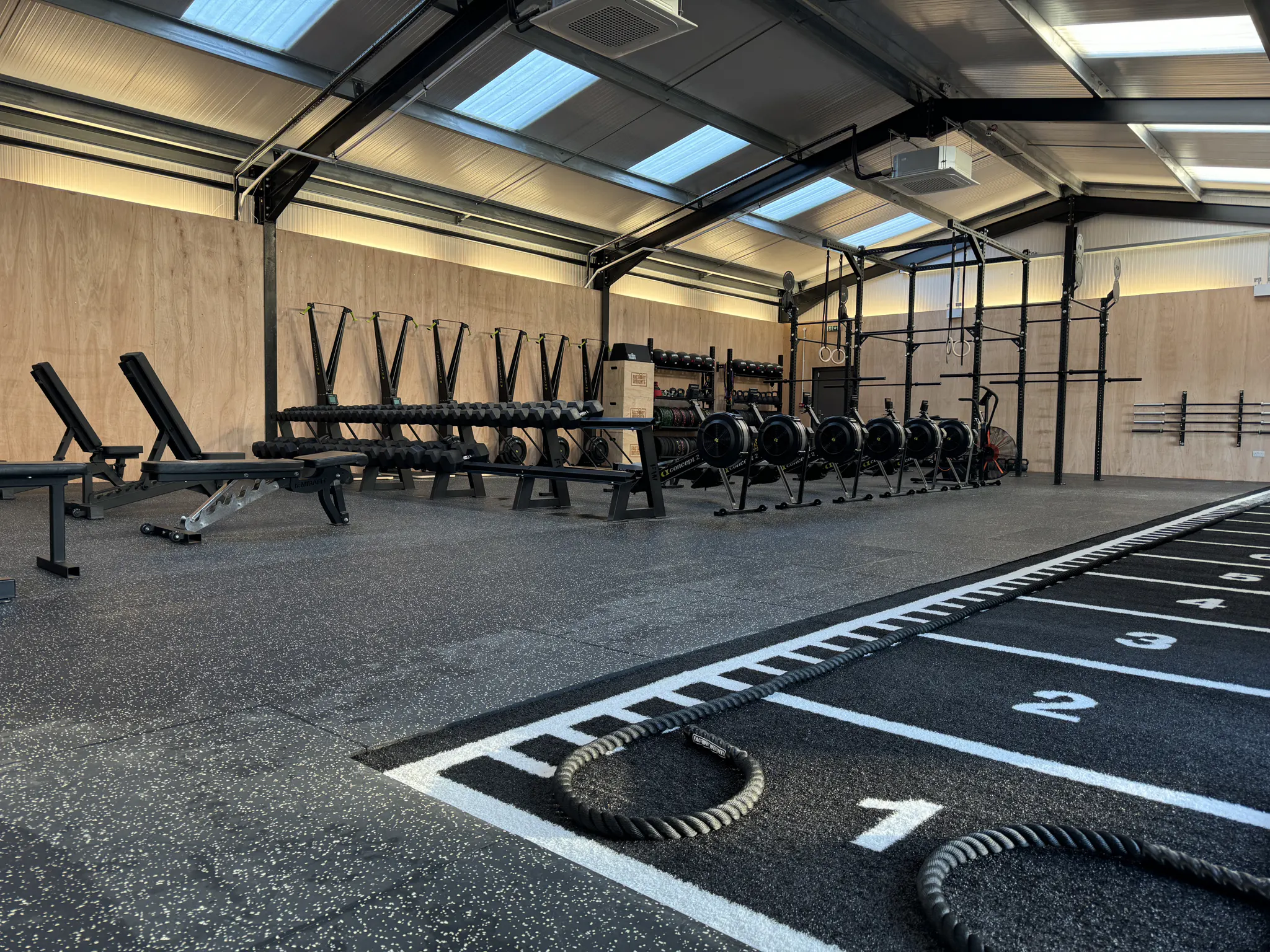 Park Farm Fitness gym interior