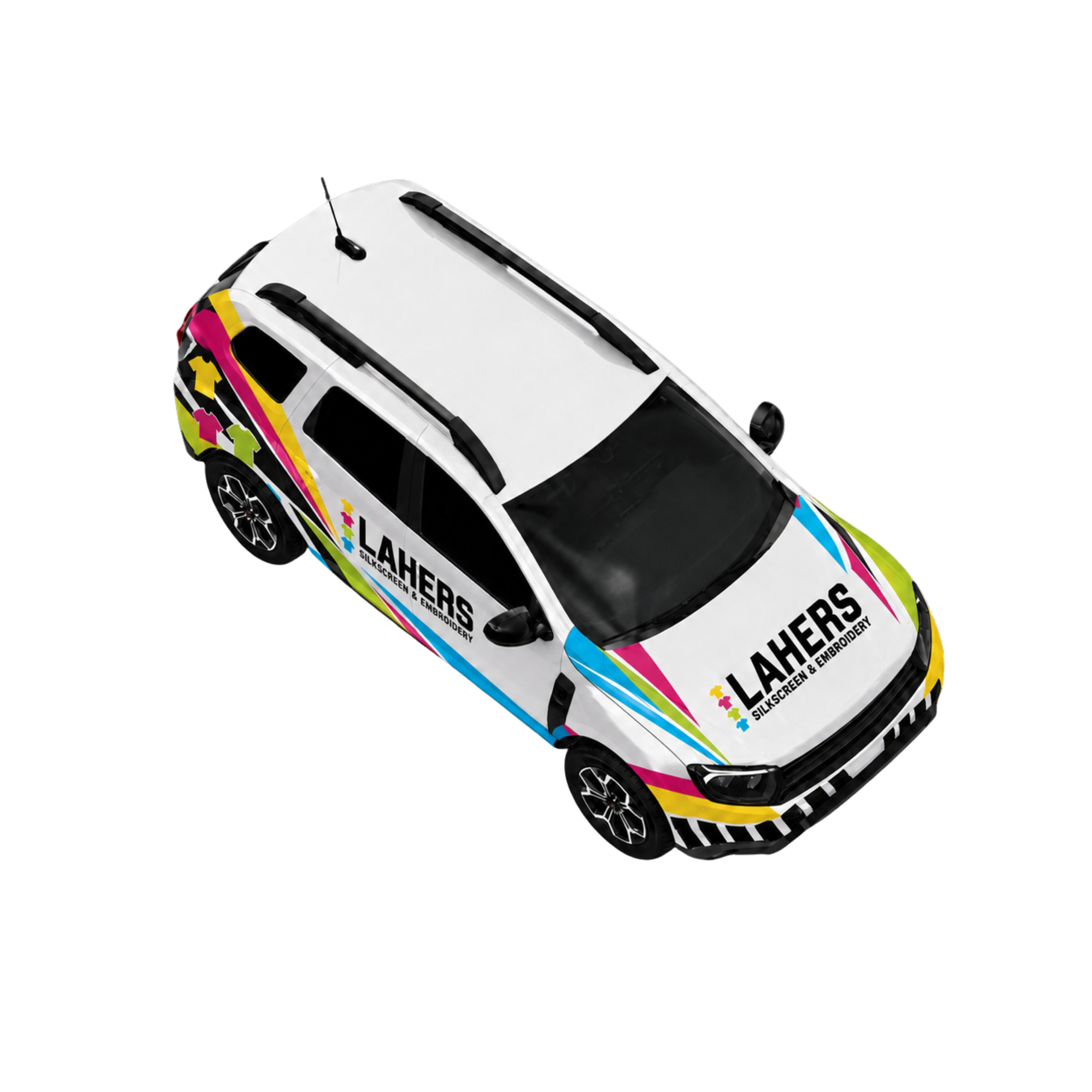Product shown with the logo applied
