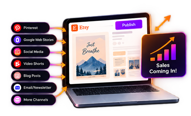 Step 4: publish and get traffic