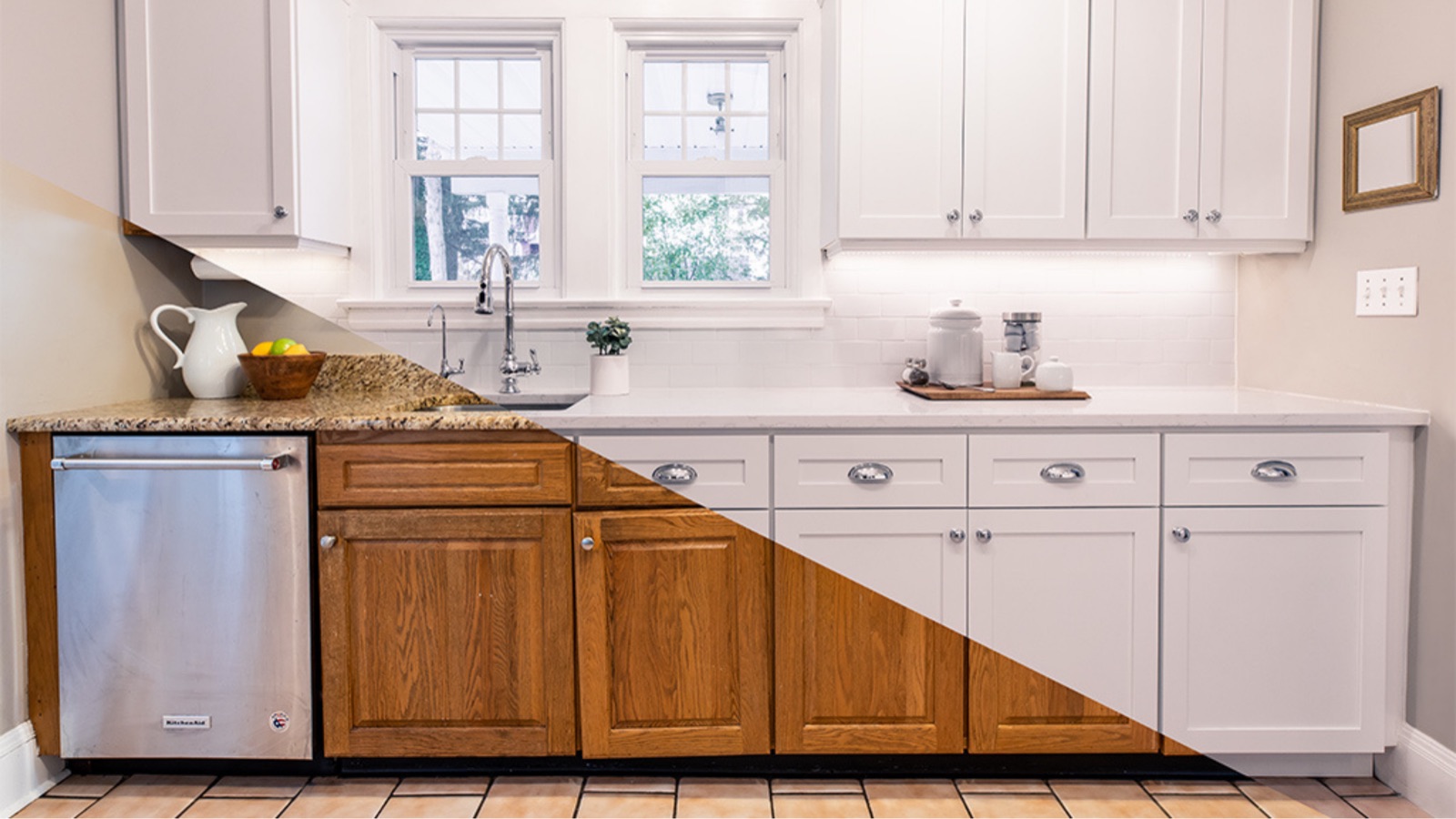Cabinet Refacing Before and After
