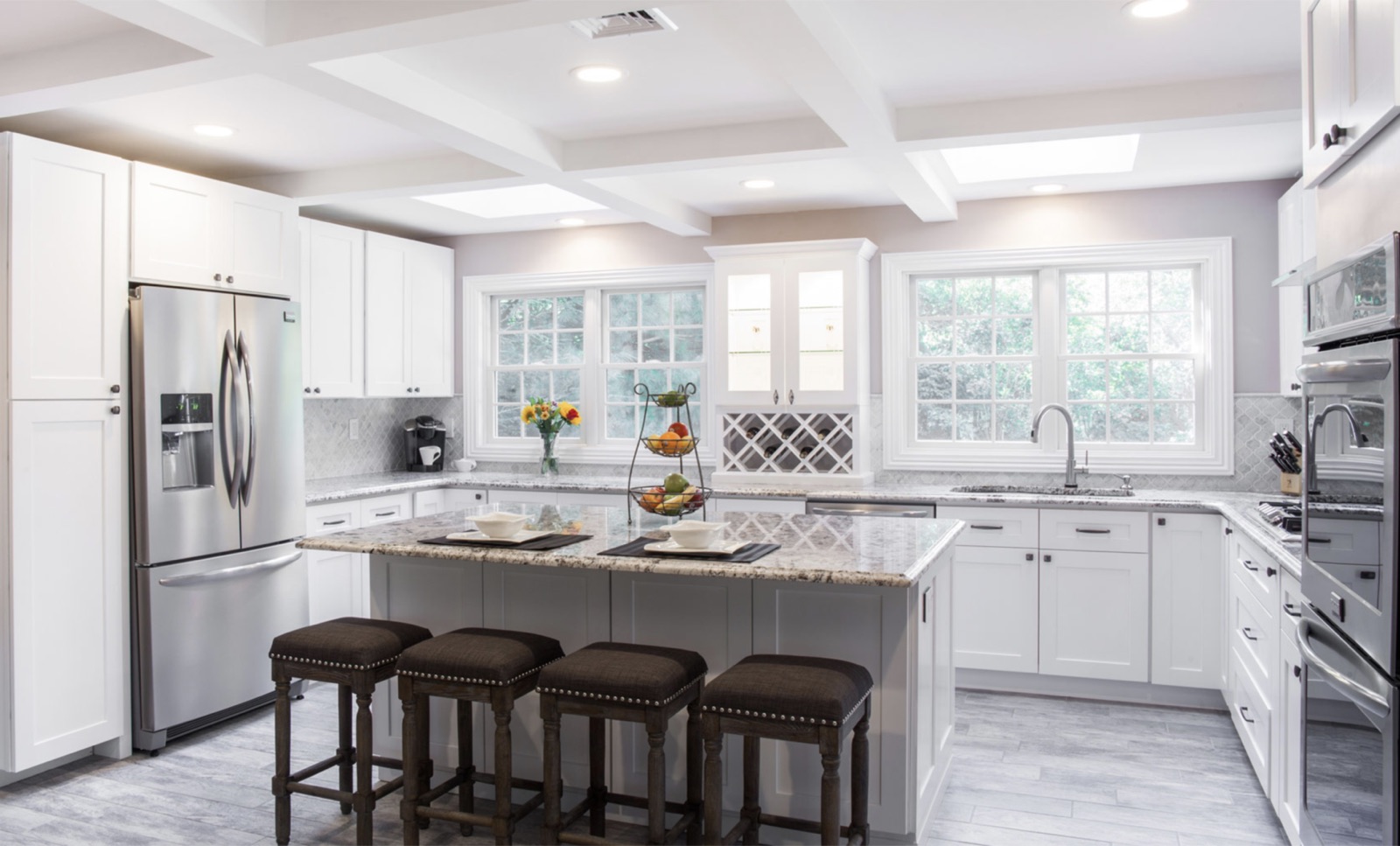 Payless White Shaker Kitchen Remodel
