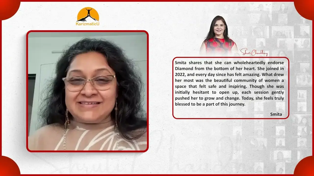 Smita's Testimonial Story