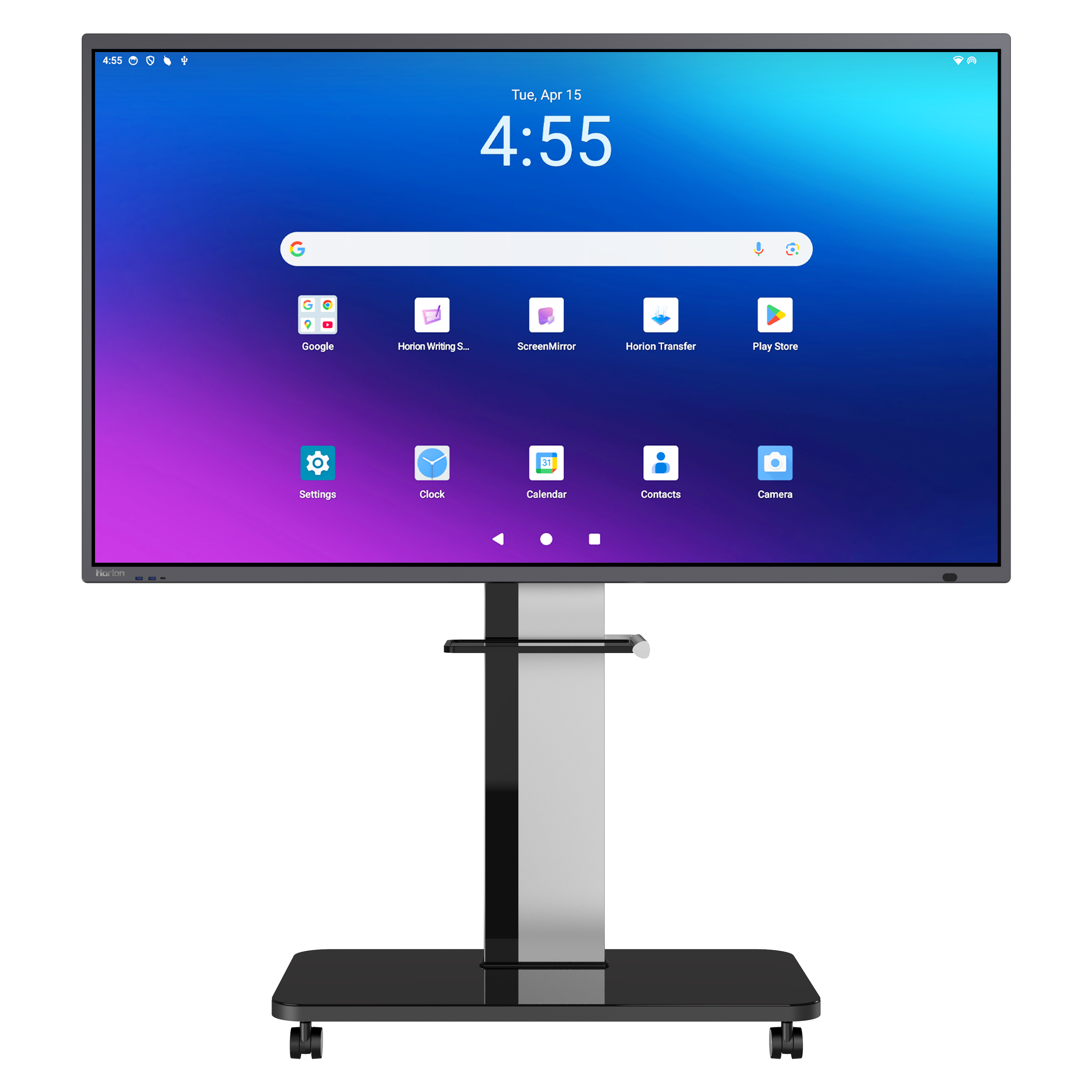 Horion interactive panel in a classroom setting