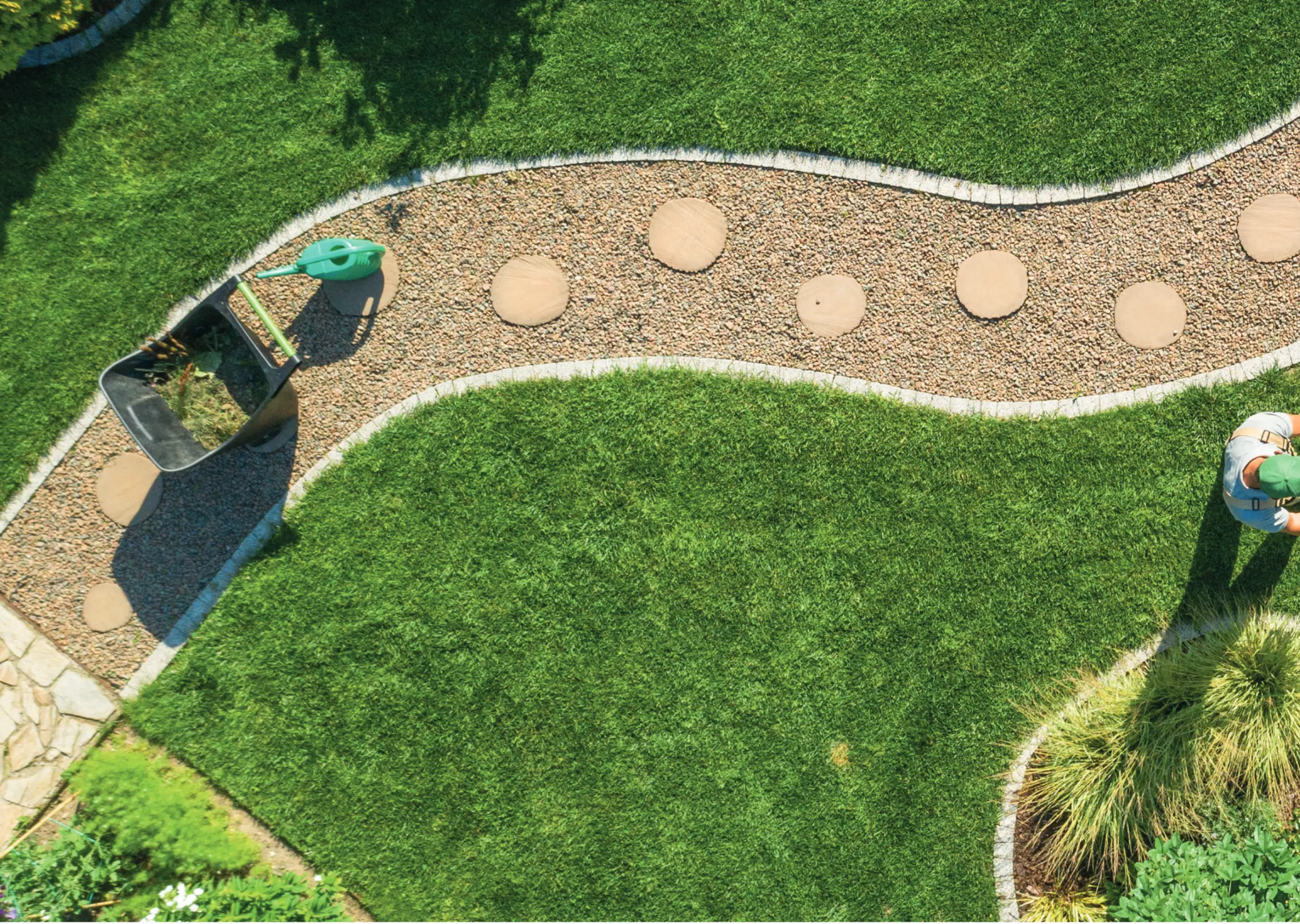 Paysagiste professionnel Jardin Léman au travail à Genève