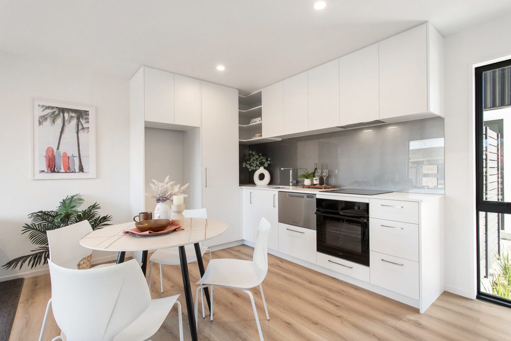 Living and dining detail