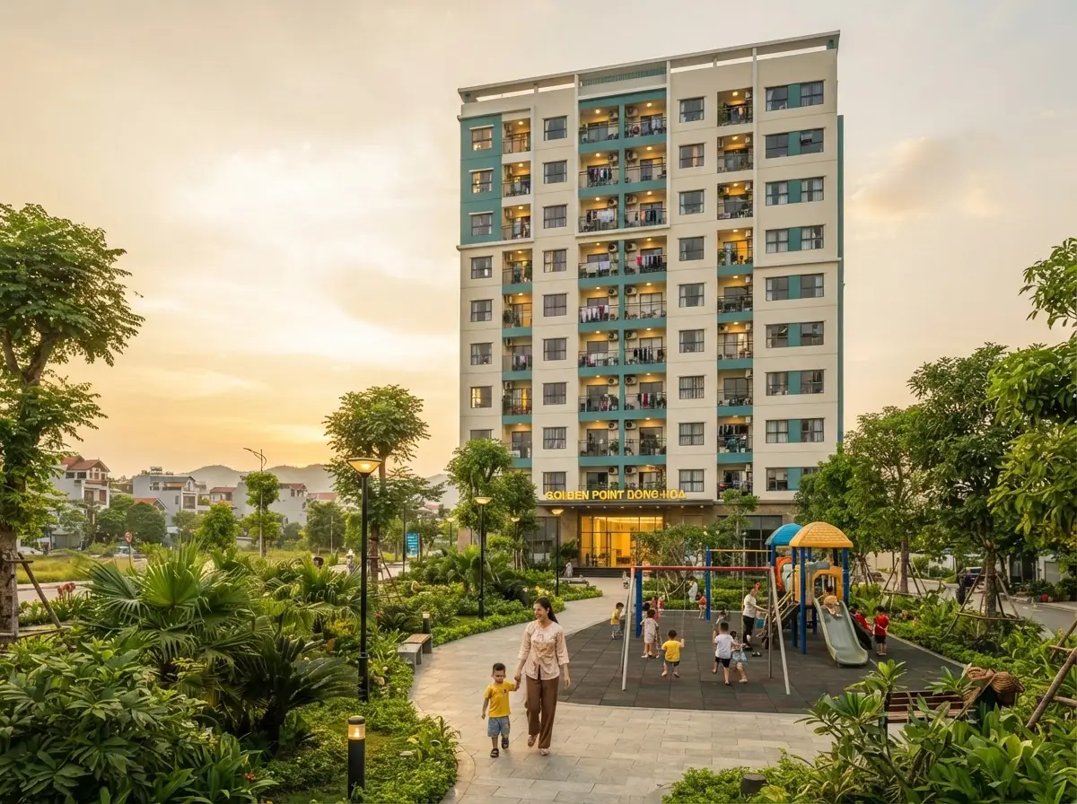 Chung cư Golden Point Đồng Hòa