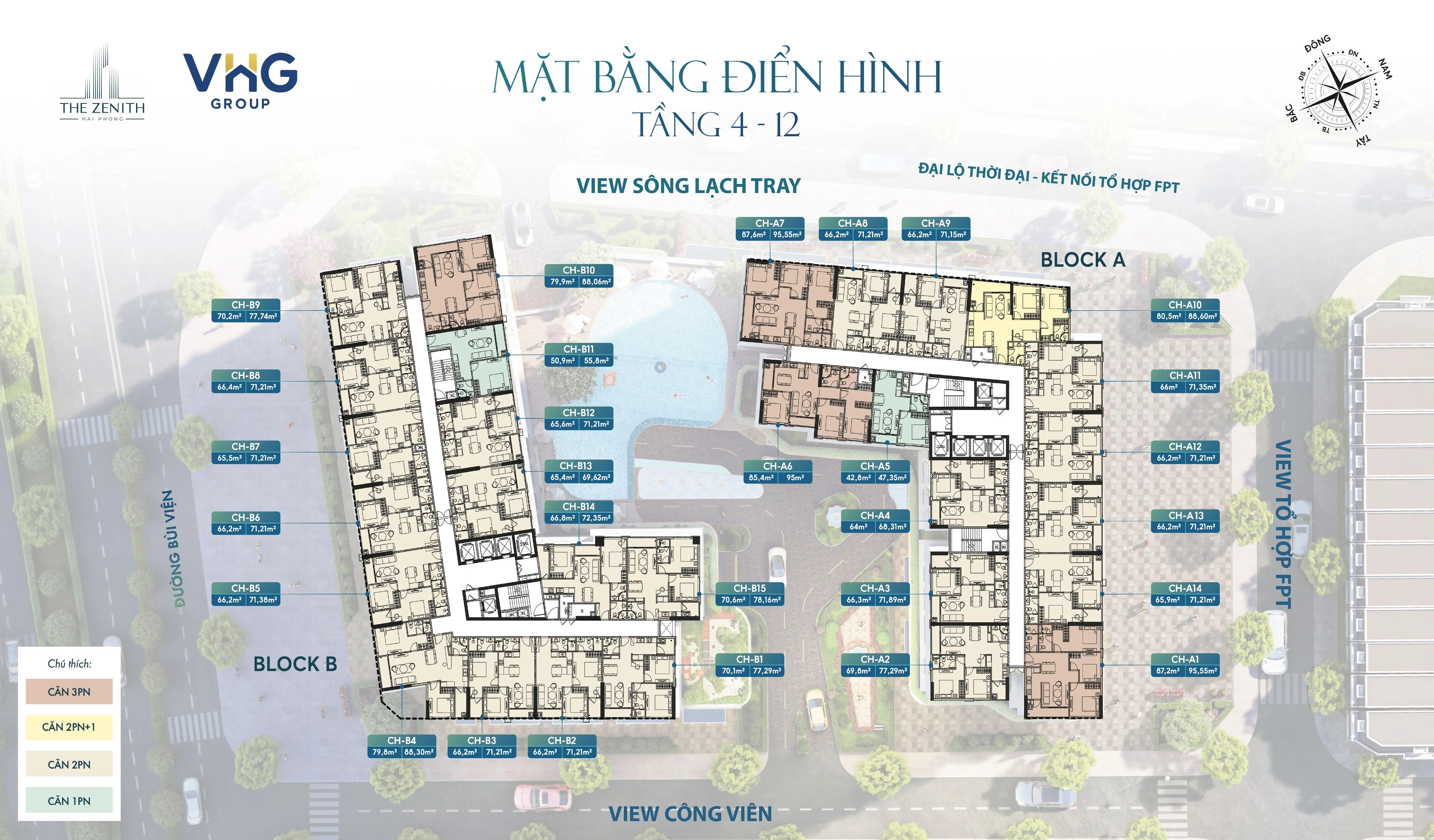 Mặt bằng dự án