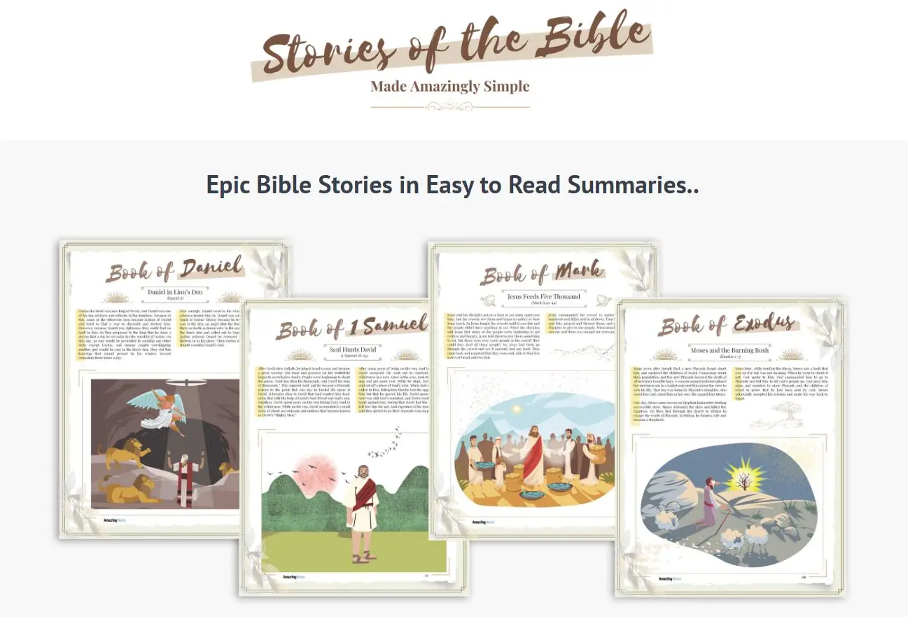 Stories of The Bible - Made Amazingly Simple