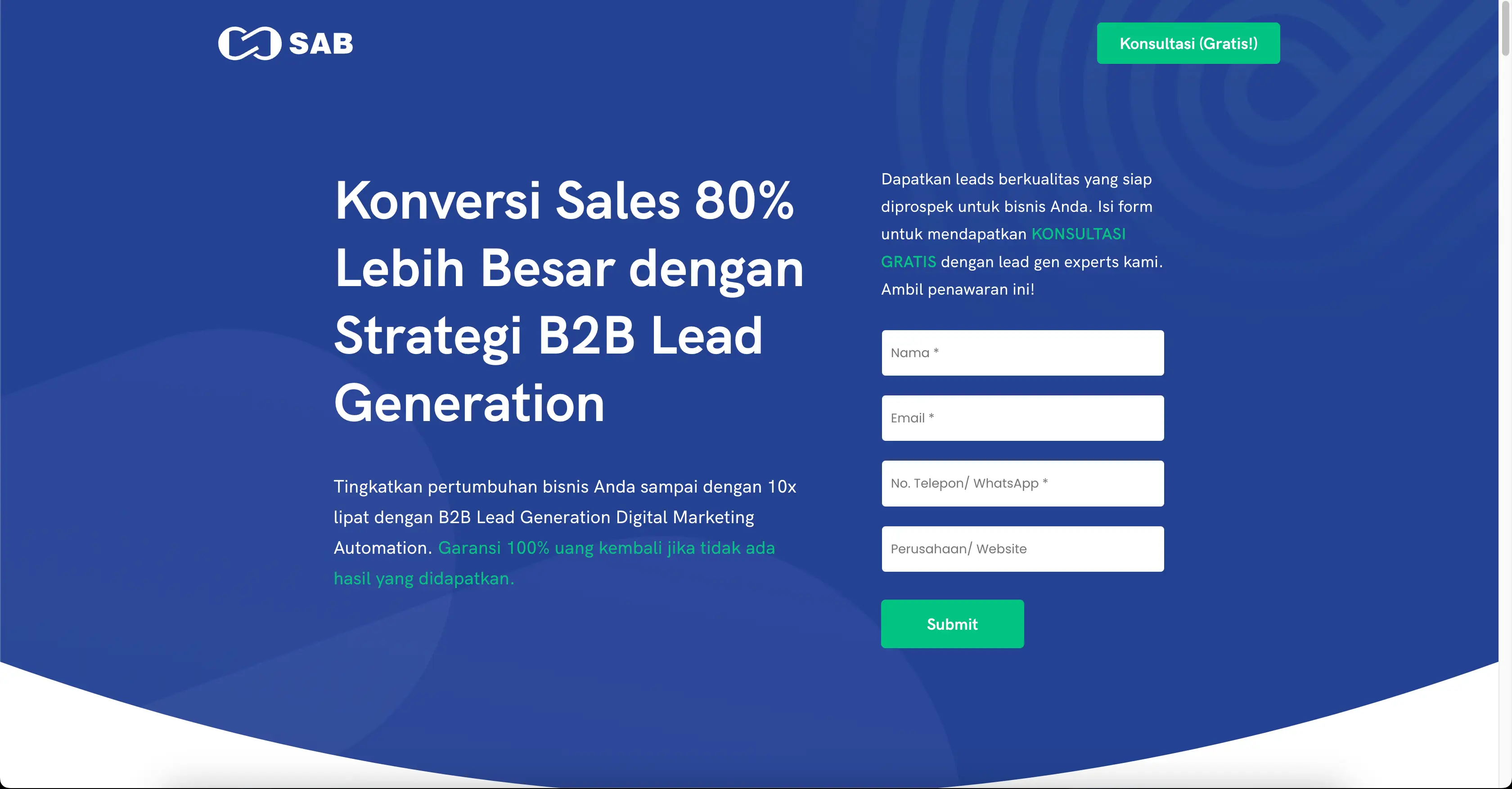 Sab Google Ads Lead Gen Q4